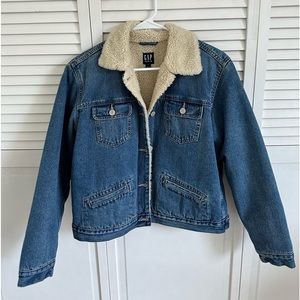 Gap Denim Sherpa Jean Jacket